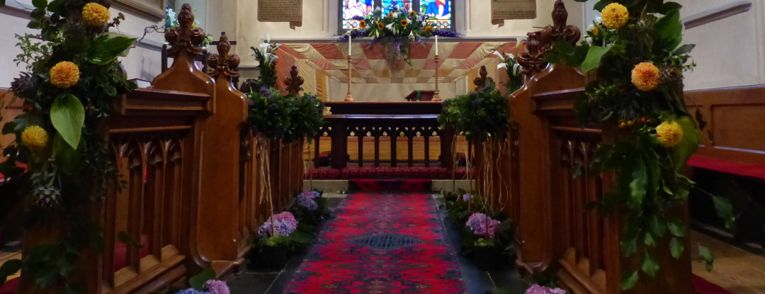 The Alter at St Lawrence Church in Bovingdon