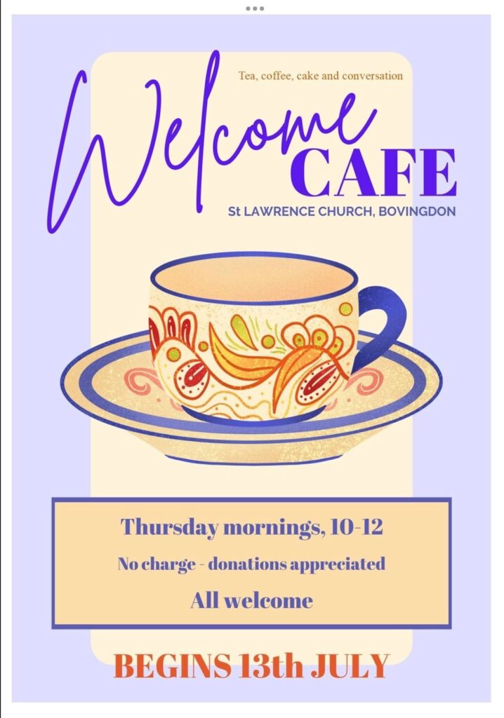 Welcome Cafe - St Lawrence Church Bovingdon